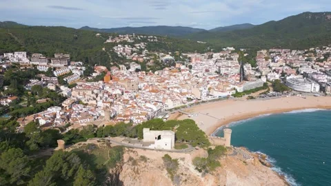 Tossa de mar, Spain Stock Footage 254568141