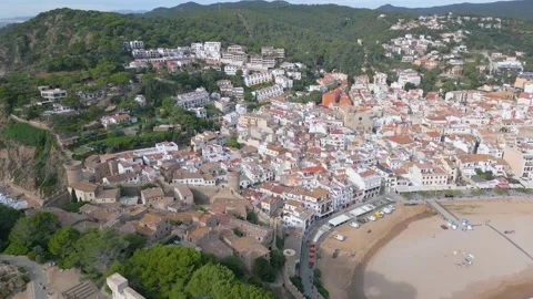 Tossa de mar, Spain Stock Footage 254568181