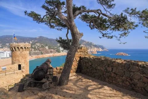 Tossa de Mar, Spain Fotos Stock