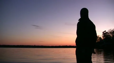 Tossing a Rock Video stock 12522090