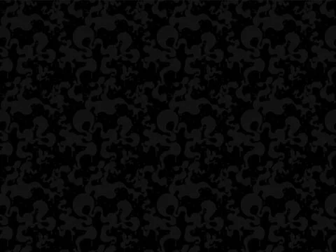 Total black pattern of splashes. Seamless pattern. Stock Illustration