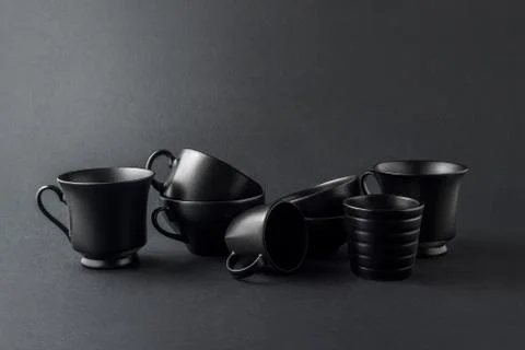 Total black. Stock Photos