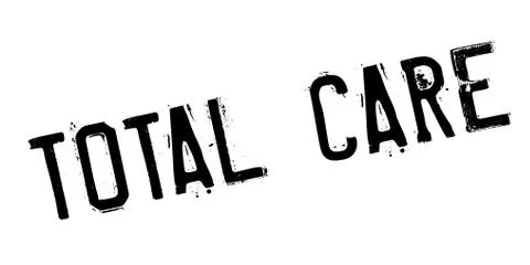 Total Care rubber stamp Stock Illustration