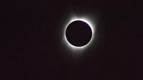 Total Eclipse 2017 Oregon Stock Footage 79075395