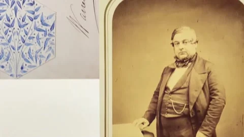 Total eclipse of July 18, 1860: Influx of scientists, first photographs, Vitoria Stock Footage 340016231
