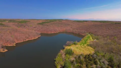 Total Eclipse REAL TIME 4 of 4 | 4k aerial footage | after totality Stock Footage 272676790