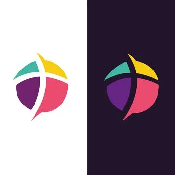 Total healthy man logo vector  Stock Illustration