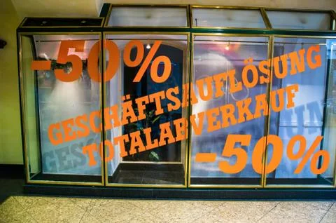 Total liquidation Stock Photos