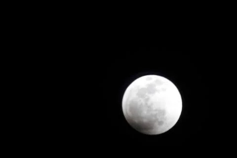 The Total lunar eclipse, the Moon Phases  10 Dec 2011 Fotos Stock