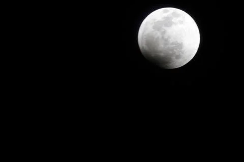 The Total lunar eclipse, the Moon Phases  10 Dec 2011 Stock Photos