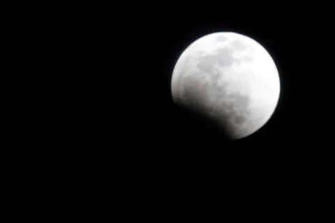 The Total lunar eclipse, the Moon Phases  10 Dec 2011 Fotos Stock