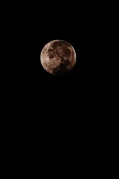 Total Lunar Eclipse Foto stock