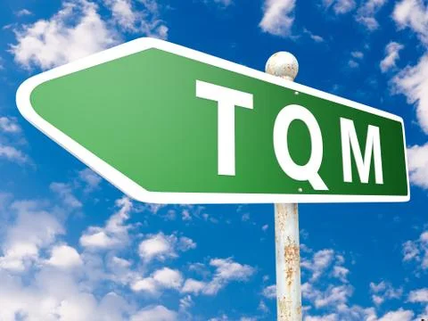 Total quality management Illustrazione stock