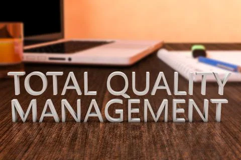 Total Quality Management Stock Illustration