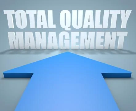 Total Quality Management Stock Illustration
