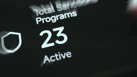 Total Sanctions Programs Showing 23 Active Stock Footage 339424407