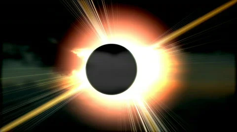 Total solar eclipse 1 HD Stock Footage 285585