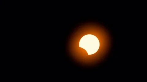 Total Solar Eclipse 2017 Time Lapse 5 Video stock 81588475