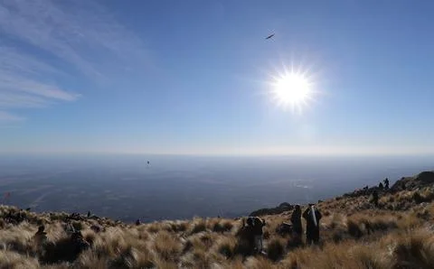 Total solar eclipse 2019, Merlo, Argentina - 02 Jul 2019 Stock Photos