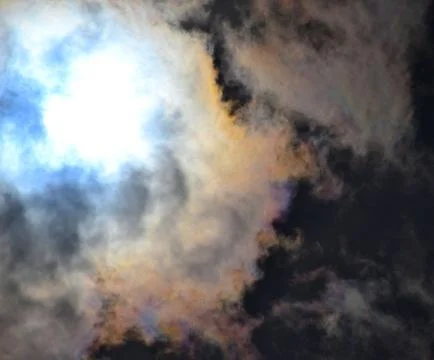 Total Solar Eclipse 2024 Stock Photos