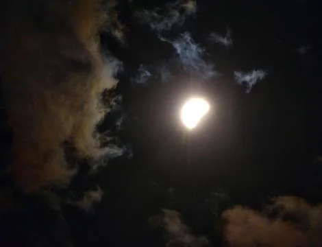 Total Solar Eclipse 2024 Stock Photos