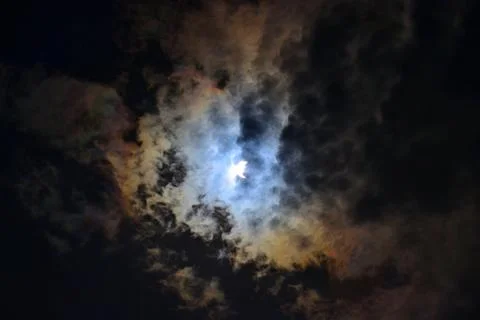 Total Solar Eclipse 2024 Foto stock