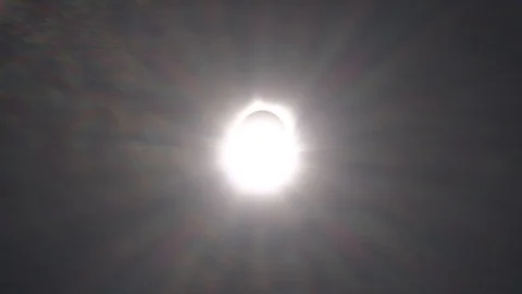 Total Solar Eclipse 4K Stock Footage 92879434