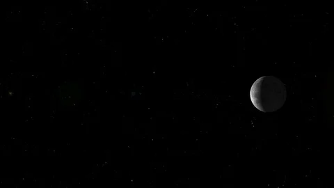 Total Solar Eclipse Animation Video stock 78880309