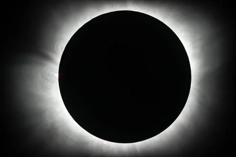 Total Solar Eclipse April 8, 2024 Stock Photos