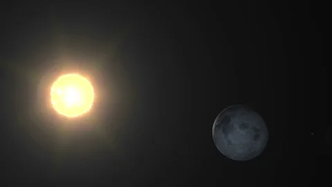 Total solar eclipse crossing the United States. Stock Footage 71331998