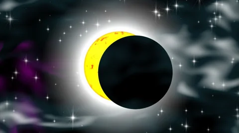 Total solar eclipse. 스톡 동영상 32554826