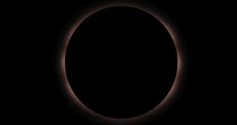 Total solar eclipse Stock Footage 106907124