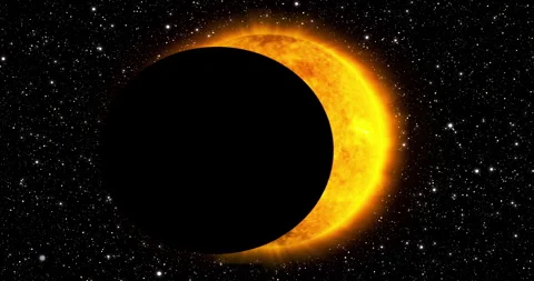 Total solar eclipse Stock Footage 270402482