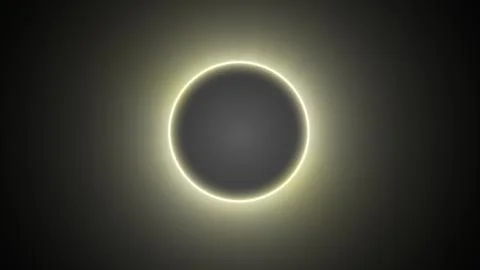 Total solar eclipse Stock Illustration
