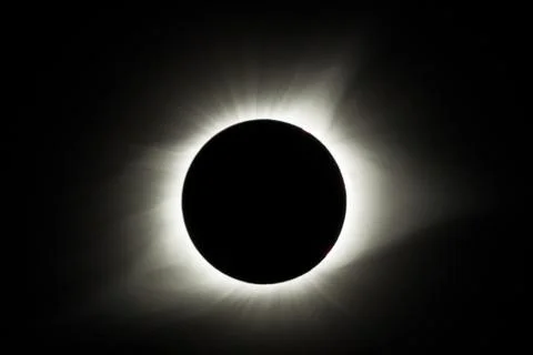 Total Solar Eclipse Stock Photos