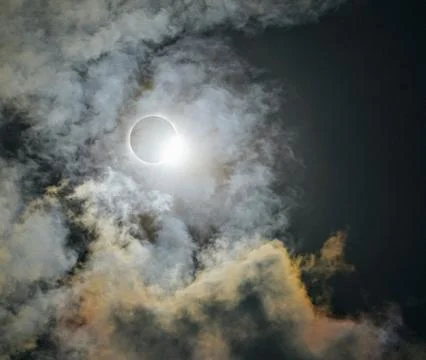 Total Solar Eclipse  스톡 사진