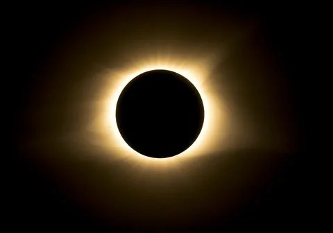 Total solar eclipse Fotos Stock