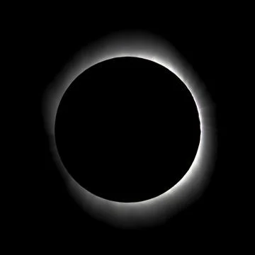 Total solar eclipse Stock Photos