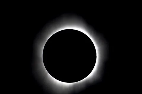 Total solar eclipse Stock Photos