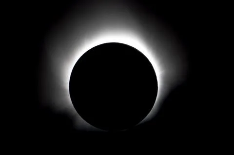 Total solar eclipse Stock Photos