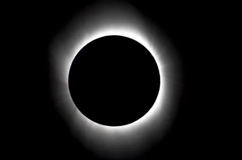 Total solar eclipse Stock Photos