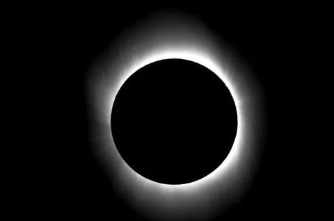 Total solar eclipse Stock Photos