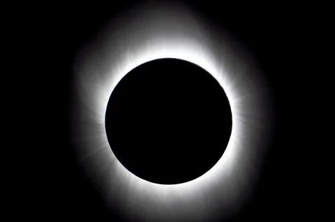 Total solar eclipse Stock Photos