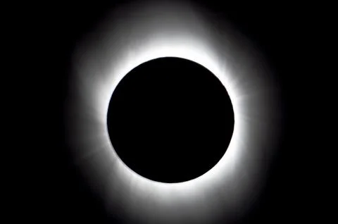 Total solar eclipse Stock Photos