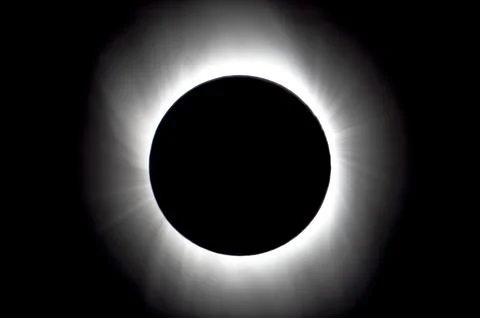 Total solar eclipse Stock Photos