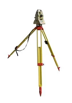 Total station Stock Illustration