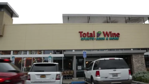 Total Wine Pleasanton CA Stock Footage 166873052