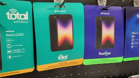 Total Wireless iPhone Stock Footage 200921810