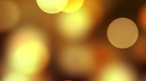 Totally out of focus yellow and orange motion background video loop Stock Footage 66504885