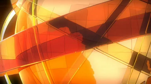 TOTATING ORANGE GLOBE Stock Footage 827565